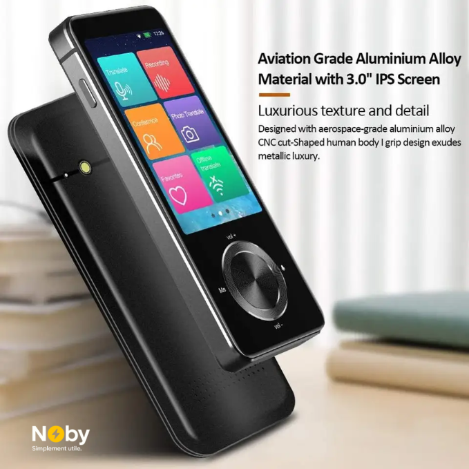 M9 Traducteur Vocal Instantané – Appareil de Traduction Intelligente en Temps Réel