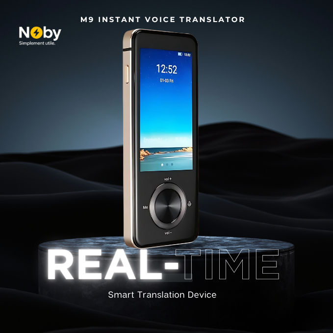 M9 Traducteur Vocal Instantané – Appareil de Traduction Intelligente en Temps Réel